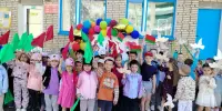 Торжественная линейка, посвященная Дню Независимости Республики Беларусь
