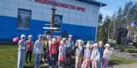 Дошкольники посетили Центр безопасности МЧС