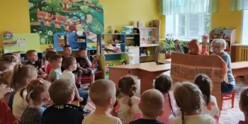 В нашем детском саду прошел увлекательный кукольный спектакль!